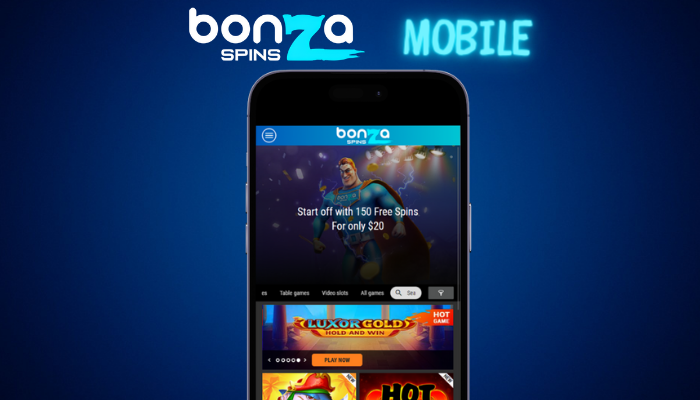 Bonza Spins Mobile Version